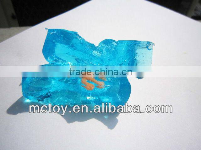 Factory price Apple shape crystal Putty slime crystal gift crystal slime toys