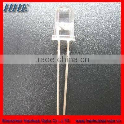 5mm cool white 20mA led diodes cct 7000-10000k