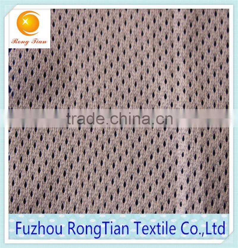 100 polyeser low elastic yarn dyed starry mesh fabric for clothing