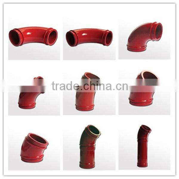 DN125 concrete pump wear resisting boom pipe elbow