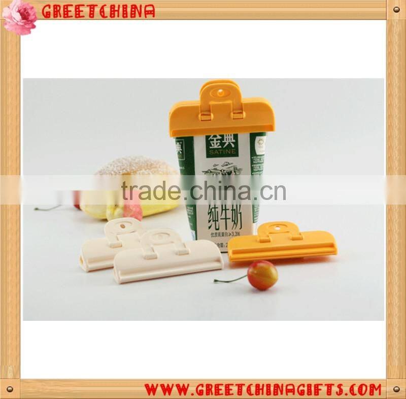 Funny kitchenware plastic food sealing clip/snacks sealing clamp