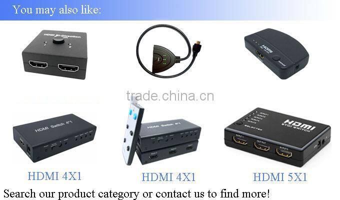 4 ports hdmi switch 3x1