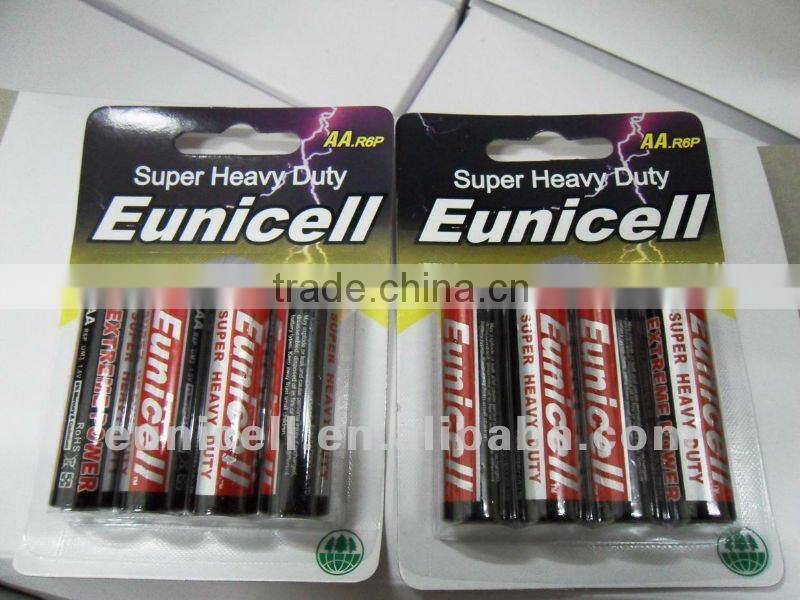 Carbon Zinc Battery 1.5V AA UM3 R6