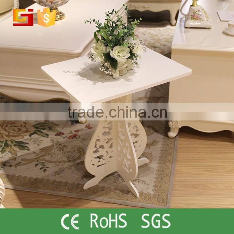 Livingroom multifunctional WPC End Table wooden floor standing end table