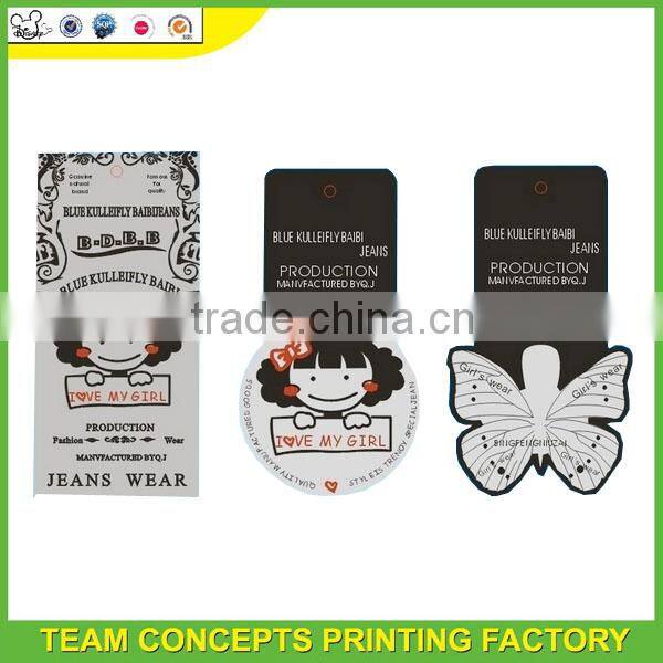 China directly factory customized hang tag