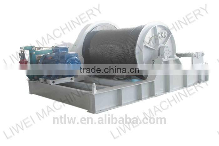 new design 150KN low speed electric winch for sale
