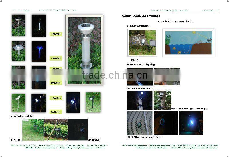 green plastic lotus leaf modelling garden pool decorative solar fountain(SO5038)