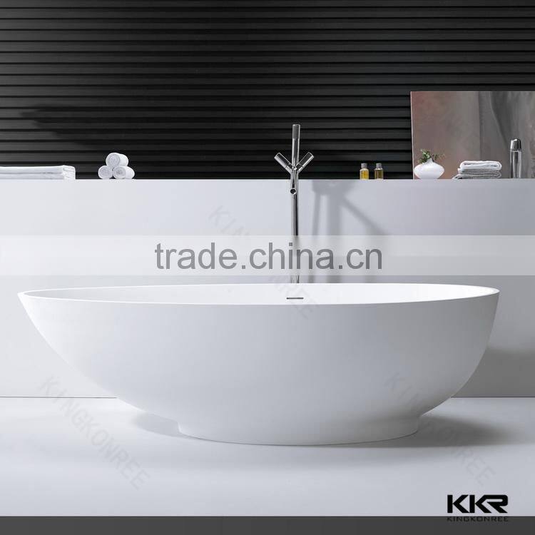 KKR wholesale bathroom bathtubs oval freestanding bathtub