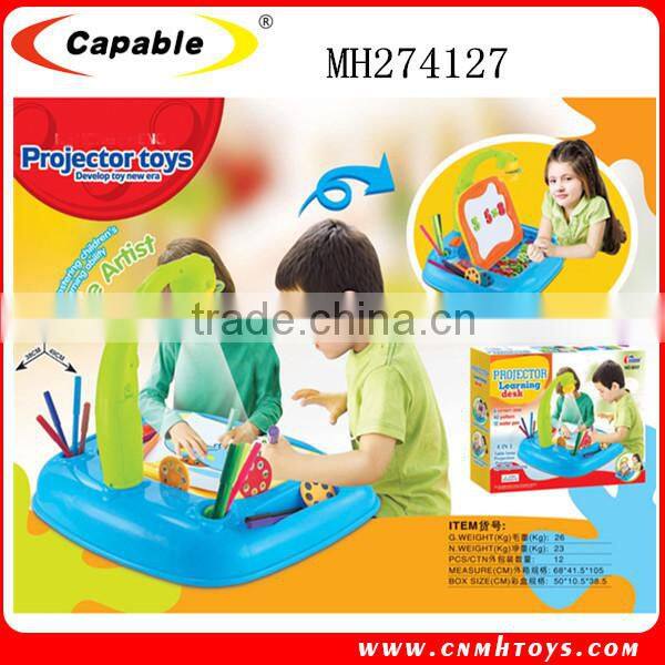 4 in 1 projection learning desk kids learning projector for sale
