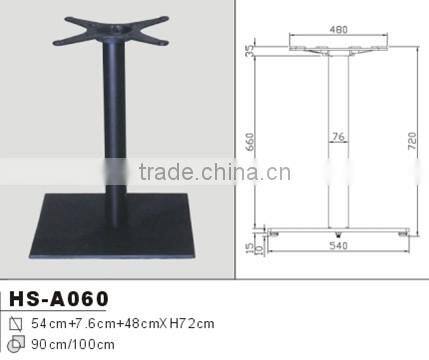 Modern coffee dining square stainless steel table base table leg furniture leg HS-A065