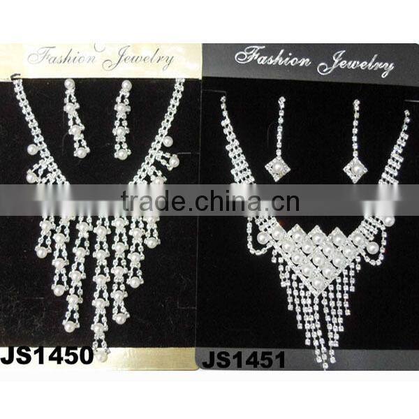 indian bridal imitation pearl jewelry sets wholesale