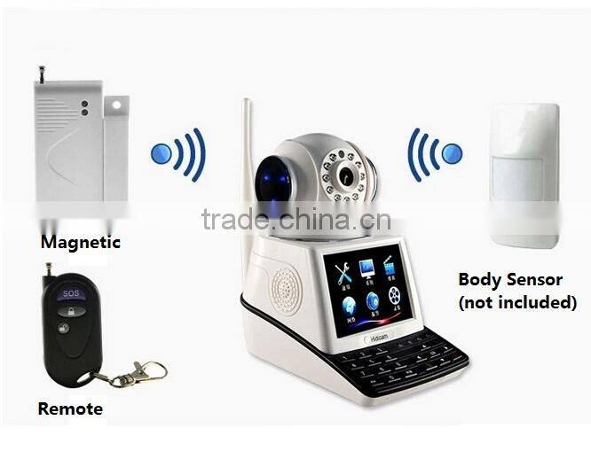 1080P Network Security IP Camera with monitor support video call wireless remote detect home IP camera 1080P IR Support