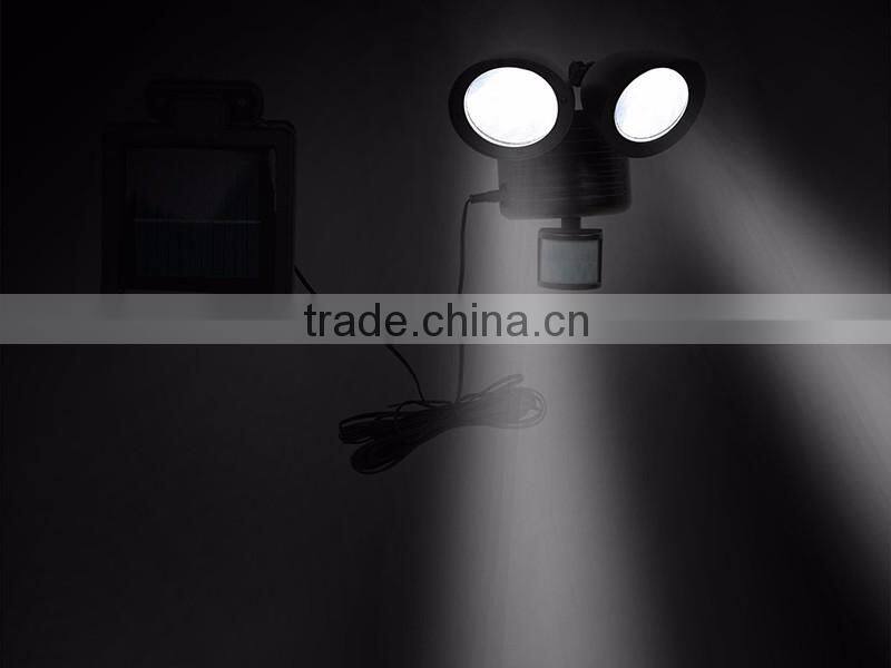 22 LED Outdoor Solar Floodlight Motion Sensor Security Light