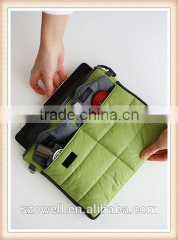 Portable multifunctional bag laptop sleeve lady handbag
