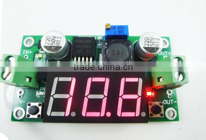 DC Power Supply Module with LED display 4.0V-40V converter to 1.25V-37V