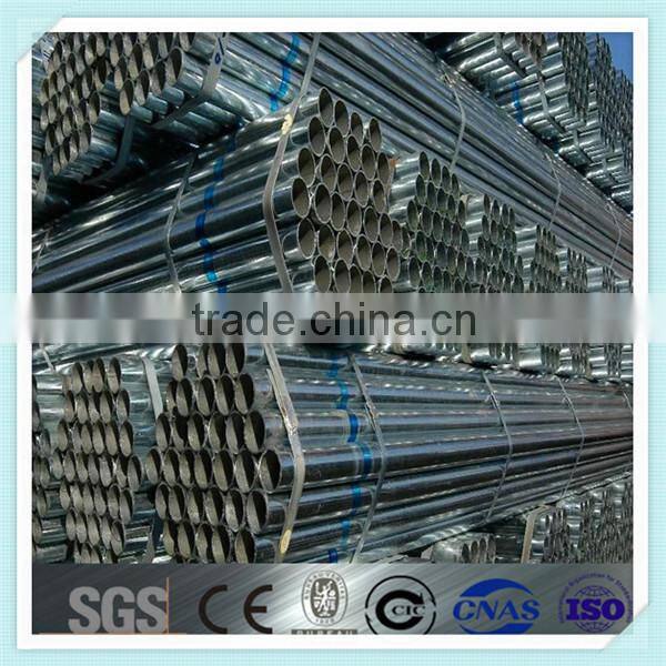 prime hot dip galvanized steel round pipe price