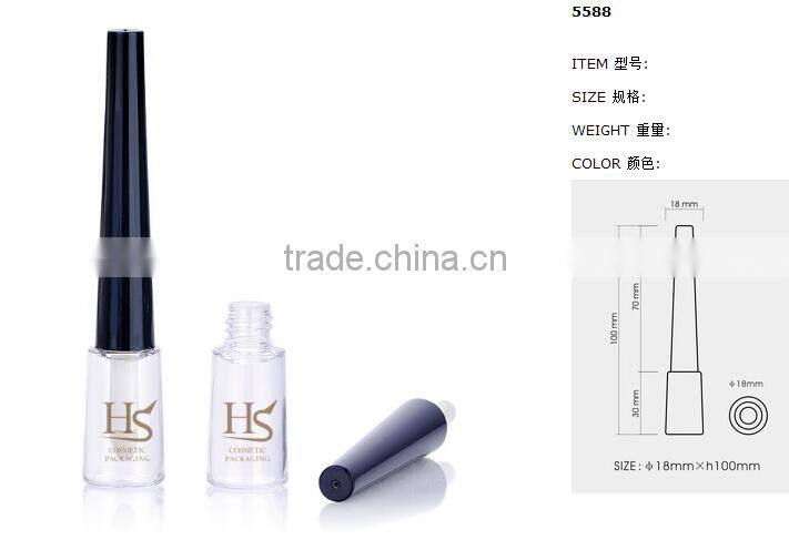 OEM empty eyeshadow tube with brush