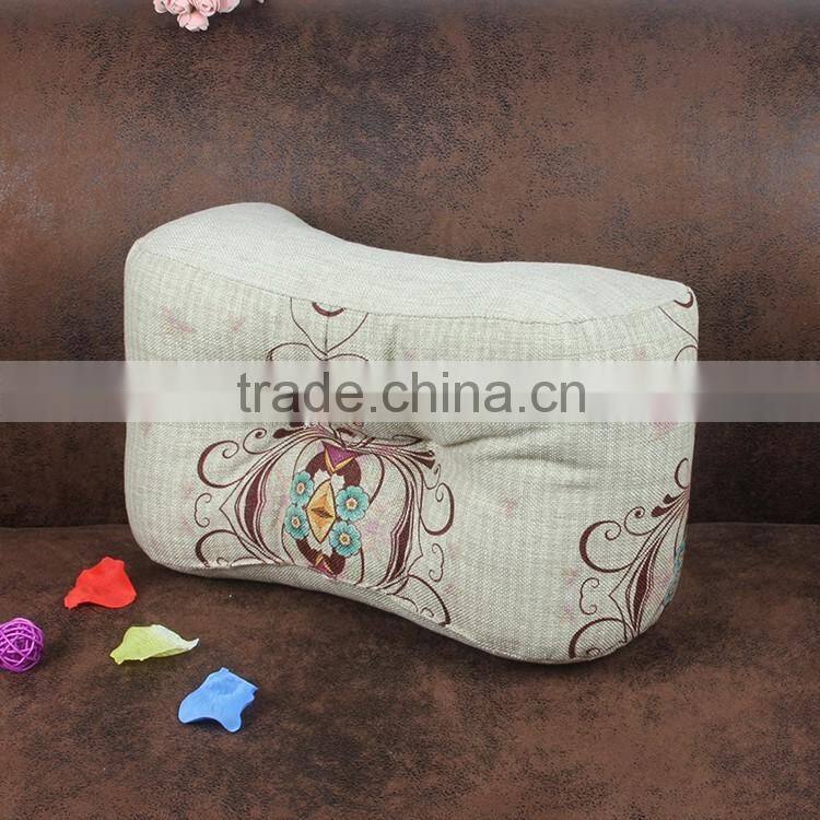 2015 new patent Cartoon flower pattern waist cushion cover Office pillow