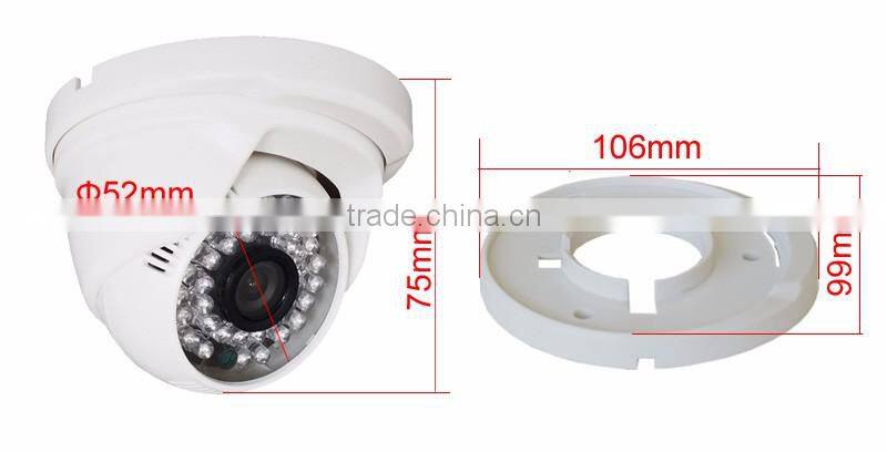 surveillance full hd cctv 1MP night vision dome camera network camera