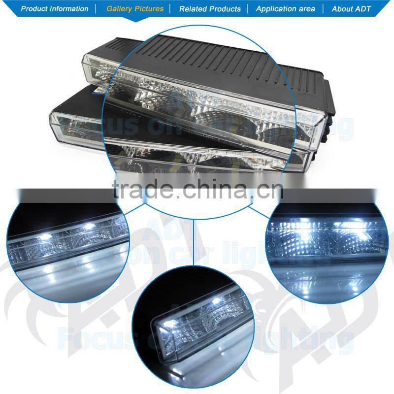 Super white 10led daytime running light DRL for rainny day or fog day