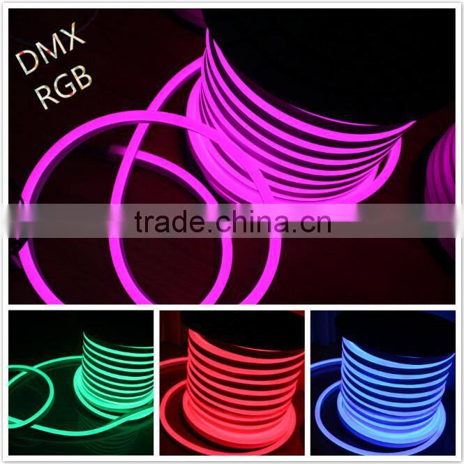 garden decoration 14*26mm led flex neon light for chrismtas