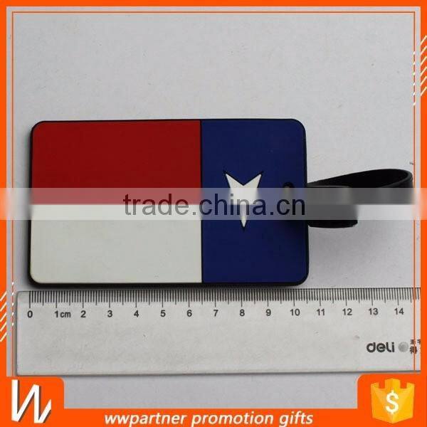 Custom Rubber Luggage Tag Unique Design