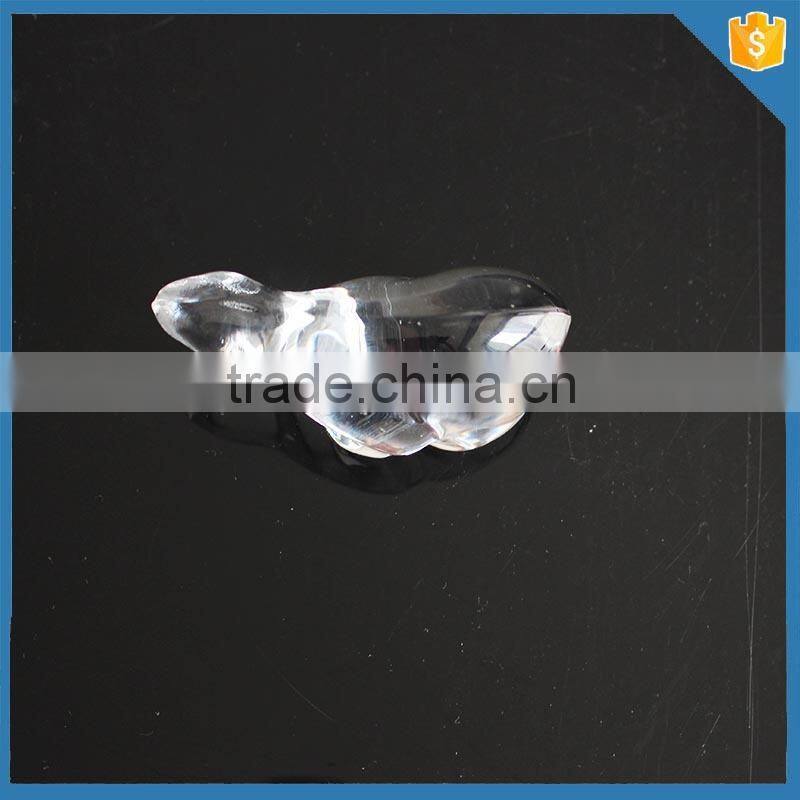 Glass animal polar bear figurines