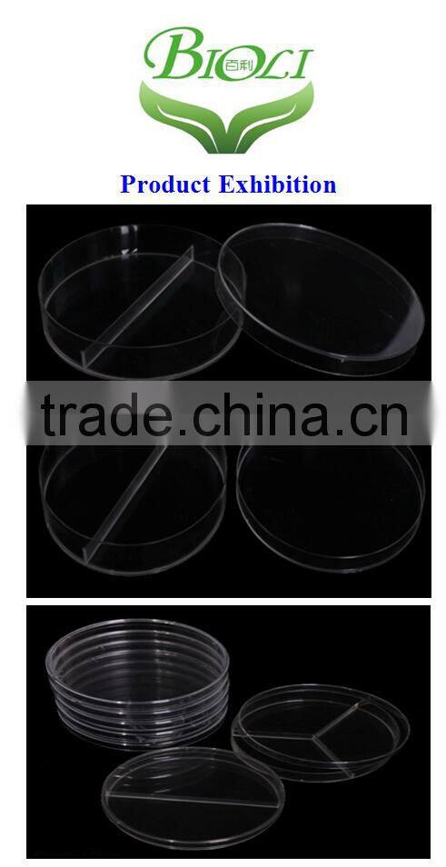 90*15mm plastic petri dish two-compact