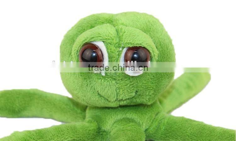 creative hot-selling ocean animal style 9cm height stuffed plush fridge magnet toy doll