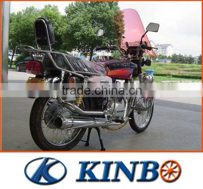 new CG125 125cc motorcycle with full accessories