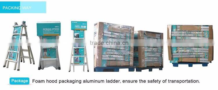hot sell Aluminum fold lightweigh telescopic ladder price