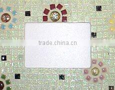 colorul petal and square shape for DIY craft ceramic tile