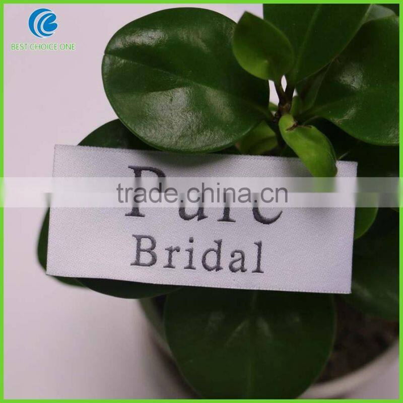 Wholesale Custom Fancy Clothing labels Woven Labels Garment Labels