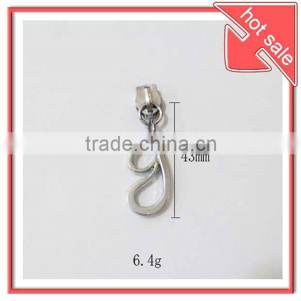 metal zipper puller with special design, zipper slider