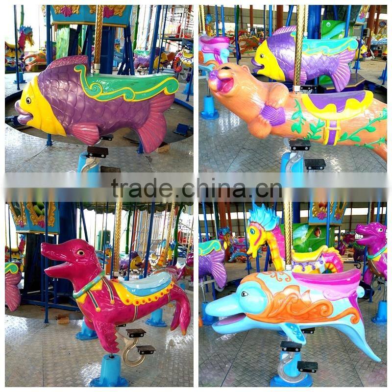 big ride amusement park ride angel ocean carousel house