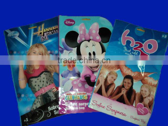 CS/CP/ZL Standup Toy Bag with Clear Window