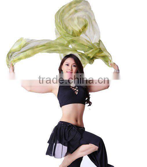 2014 Wuchieal Belly Dance Veils Made of Diamond Hemp