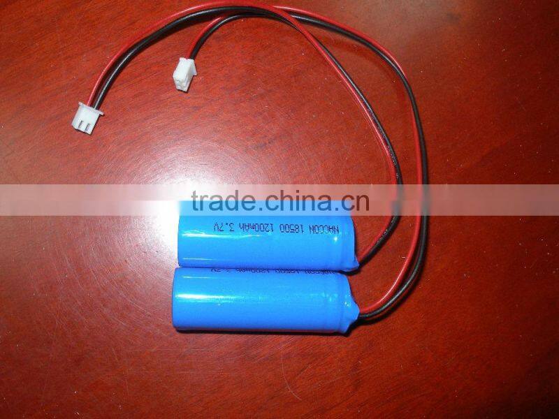 Hot sale 10440 3.7v li-ion rechargeable battery pack d