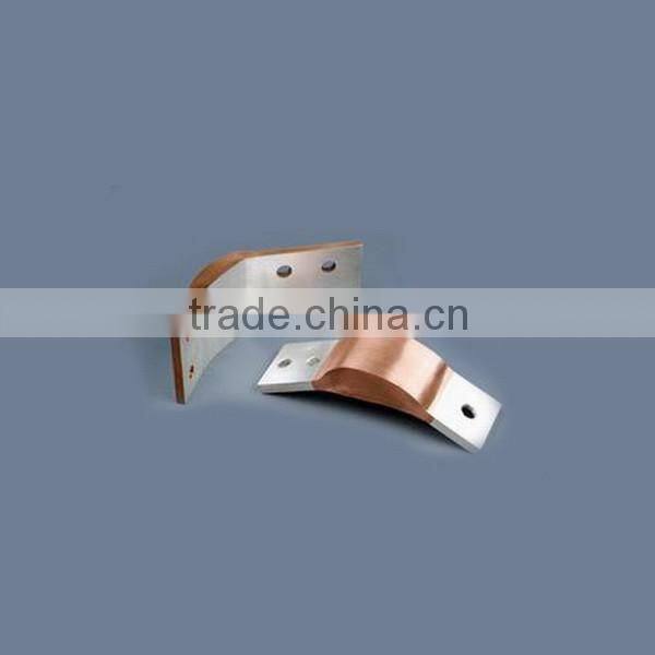 For electrical power used in a variety of electrical equipment flexible flat copper busbar