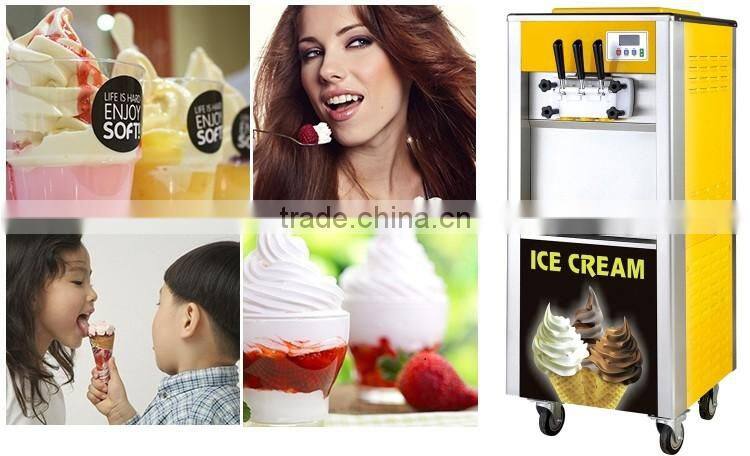 RB-830 soft commercial ice cream device manufacture