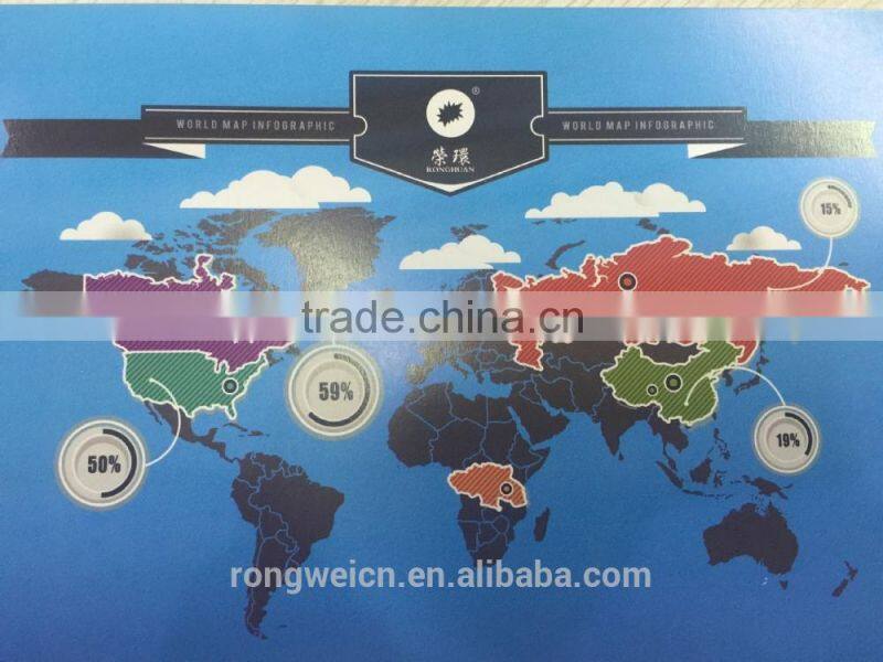 indigo dyed denim cvc jersey