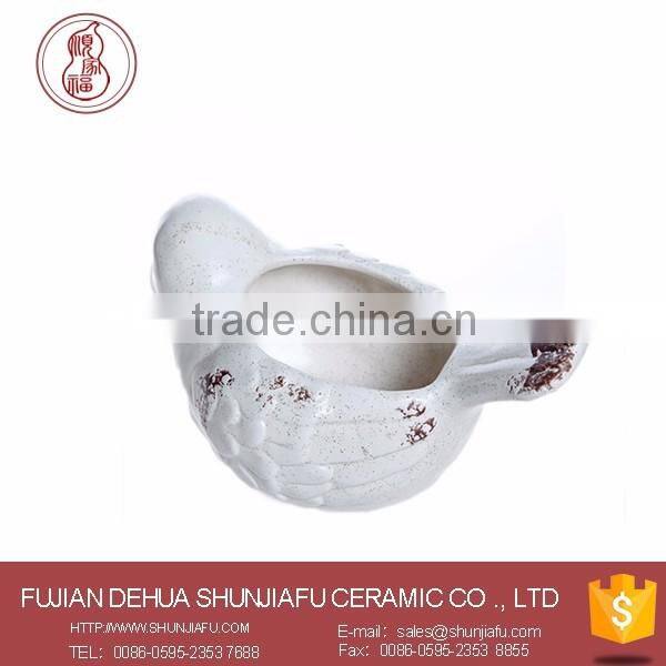 Garden decor ceramic animal big size flower pot