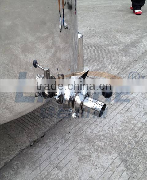 movable Stainless steel storage tank with open cover