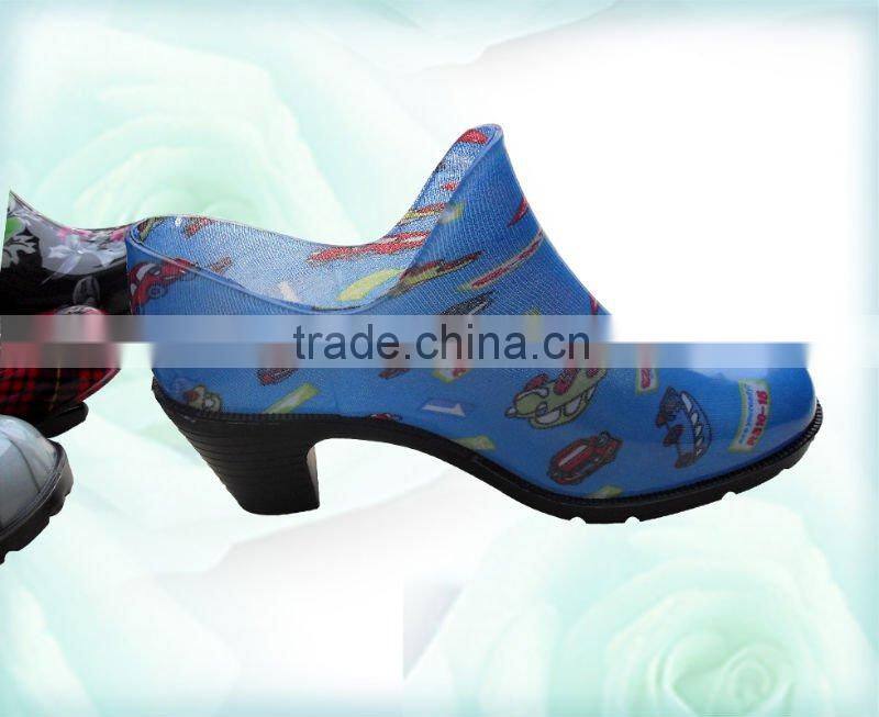 lady ankle rain boots ,rain shoe for women