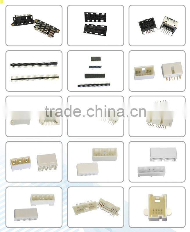 Good quality 2.54mm pitch right angle Pin header connector