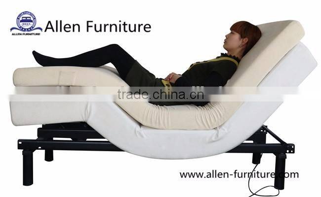 2016 New Design Electric Adjustable Bed Base, with Massage, Twin-XL Size