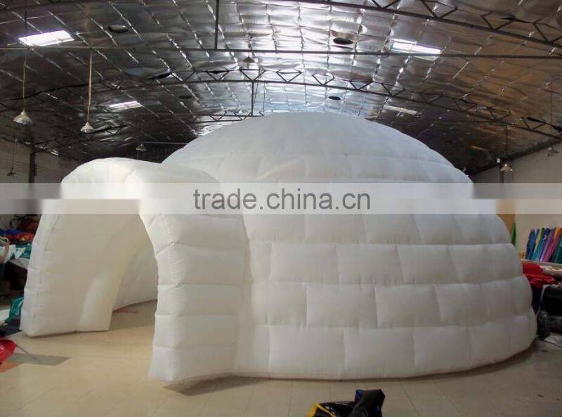 10m dia Inflatable igloo tent Inflatable dome tent