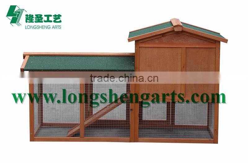 Wooden Rabbit House with running