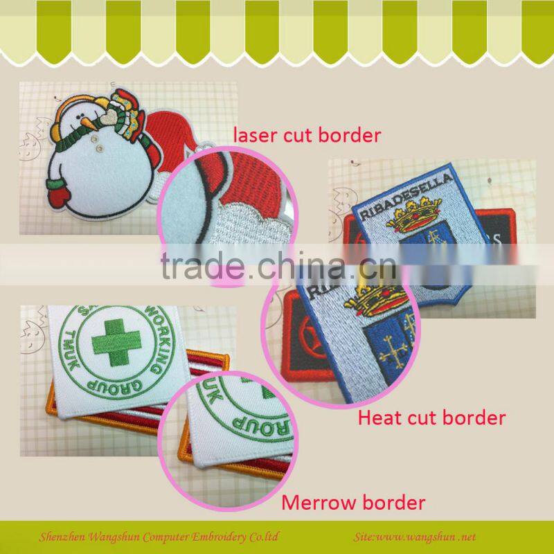 High Quality New Design Embroidered Chenille Patches