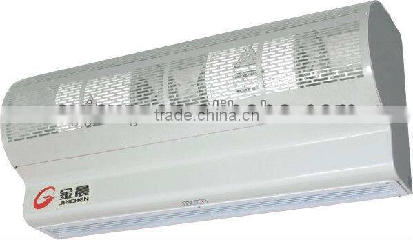 Super strong wind centrifugal heating air curtain